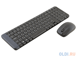 Комплект беспроводной Logitech MK220 (клавиатура+мышь), (арт. 920-003236) Y-R0035/M-R0037 (C-U0011) С КИРИЛЛИЦЕЙ - фото 13765925