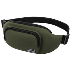 Сумка на пояс HEIKKI RIO (ХЕЙКИ), карман, регулируемый ремень, хаки, 30х12x10 см, 272616 - фото 13767745
