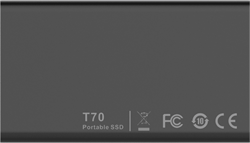 Внешний Твердотельный накопитель Dahua SSD Portable DHI-PSSD-T70-1TB USB3.2 Gen2 Type-C 1TB - фото 13768032