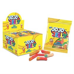 Жевательный мармелад в обсыпке JOJO JELLY "Червячки", 20 г, КОНФИТОЙ, КТ94665 - фото 13768990
