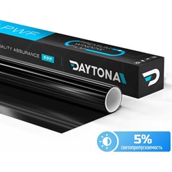 Черная тонировка на автомобиль Daytona Классическая 5 процентов (3м х 0.75м) Самоклеящаяся тонировочная пленка - фото 13817274