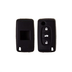 Силиконовый чехол на автомобильный ключ PEUGEOT 307/408 /407/607 Skyway S05701072 - фото 13846523