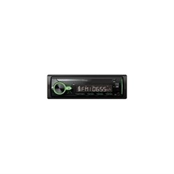 Автомагнитола FIVE (1din/зеленая/Bluetooth/USB/AUX/SD/FM/4*50) F24G - фото 14167041