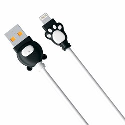 Кабель USB2.0 – Lightning, 1 м, mObility, лапки, ассорти, iPhone/iPad, УТ000037513 - фото 14225429