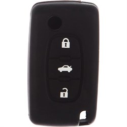 Силиконовый чехол на автомобильный ключ CITROEN Skyway S05701073 - фото 14231732