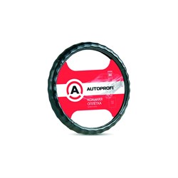 Оплетка руля AUTOPROFI AP-265 BK L - фото 14329979