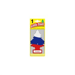 Ароматизатор в машину Car-Freshner Ёлочка Russian Flag Российский флаг - фото 14354257