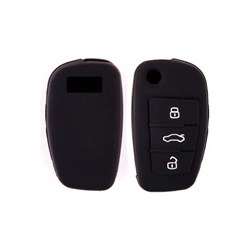 Силиконовый чехол на автомобильный ключ для AUDI 2009A4L/A6L/Q7/TT/R8/A3 Skyway S05701045 - фото 14410461