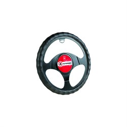 Оплетка руля AUTOPROFI AP-396 BK XL - фото 14414125