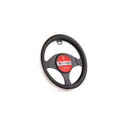 Оплетка руля AUTOPROFI AP-1931 BK WH M - фото 14612261
