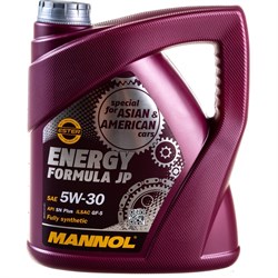 Синтетическое моторное масло MANNOL ENERGY FORMULA JP 5W30 - фото 14694749