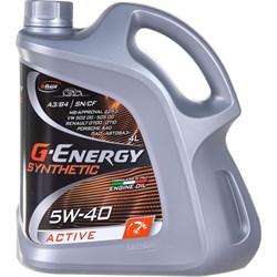 Масло G-Energy SyntheticActive 5W-40 - фото 14694870
