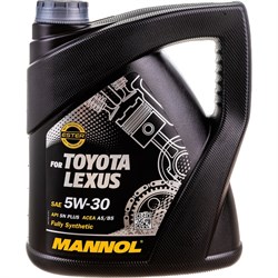 Синтетическое моторное масло MANNOL FOR TOYOTA LEXUS 5W-30 - фото 14695054