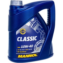 Полусинтетическое моторное масло MANNOL Classic 10w40 - фото 14695069