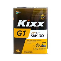 Синтетическое моторное масло KIXX G1 5W-30 API SP - фото 14695167