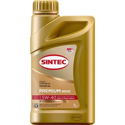 Моторное синтетическое масло SINTEC PREMIUM SAE 5W-40 API SN, ACEA A3/B4 - фото 14695179