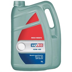 Полусинтетическое моторное масло LUXE M 10w40, молибден - фото 14695386