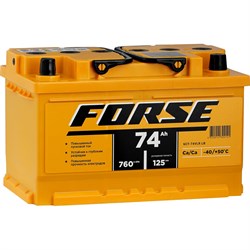 Аккумулятор FORSE 6ст-74 VLR 0 LB - фото 14695824