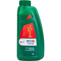Полусинтетическое трансмиссионное масло LUXE GL-5 75W90 - фото 14696111