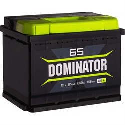 Аккумулятор Dominator 6 СТ 65 Ач 0 LR 630 А ССА - фото 14696286