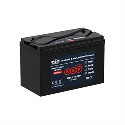 Тяговый аккумулятор для лодочного электромотора WBR MBLi12-100 WBR - фото 14696866