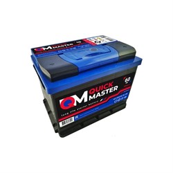 Аккумуляторная батарея Quick Master АКБ SP 6СТ-60 (R)-(0) 480А, 242x175x190 - фото 14697240