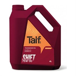 Трансмиссионное масло Taif TAIF SHIFT GL-4/GL-5, 75W-90 - фото 14697282