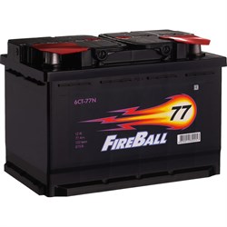 Аккумулятор FIRE BALL 6ст 77 N 670 А CCA - фото 14697568