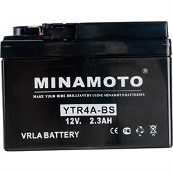 Мотоцикла аккумулятор MINAMOTO YTR4A-BS - фото 14697737