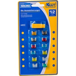 Набор предохранителей KRAFT MICRO - фото 14697748