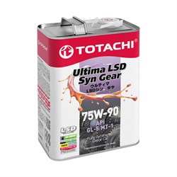 Трансмиссионное масло Totachi Ultima LSD Syn-Gear 75W-90 GL-5 - фото 14698239