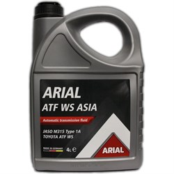 Масло трансмиссионное ARIAL ATF WS Asia - фото 14698432