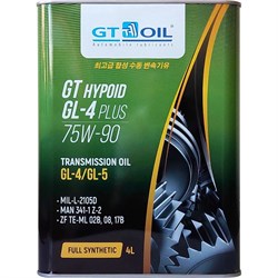 Масло GT OIL Hypoid GL-4 Plus SAE 75W-90 API GL-4/GL-5 - фото 14699026