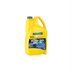 Трансмиссионное масло RAVENOL Getriebeoel EPX SAE 80W-90, GL-5, 4 л - фото 14699115