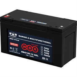 Тяговый аккумулятор для лодочного электромотора WBR MBG100-12 - фото 14699194