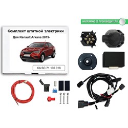 Блок согласования фаркопа со штатными колодками Концепт Авто KA SC 71 105 018 - фото 14702874
