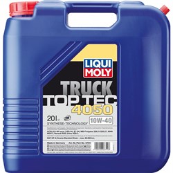 Синтетическое моторное масло LIQUI MOLY Top Tec Truck 4050 10W-40 E6/E7 - фото 14703483
