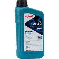 Полусинтетическое моторное масло Rowe HIGHTEC SYNT RSi SAE 5W-40 - фото 14703834