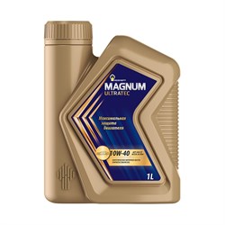 Синтетическое моторное масло Роснефть Magnum Ultratec 10W-40 SN-CF - фото 14704006