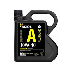 НС-синтетическое моторное масло Bizol Allround 10W-40 SN, A3/B4 MA2 - фото 14704547