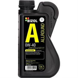 Синтетическое моторное масло Bizol Allround 0W-40, SN A3/B4 - фото 14704622