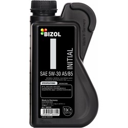 Моторное масло Bizol Initial НС-синтетическое, 5W-30, A5/B5, 1 л - фото 14704626