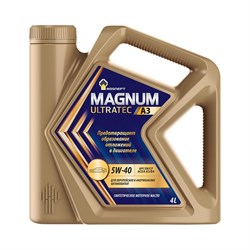 Синтетическое моторное масло Роснефть Magnum Ultratec A3 5W-40 SN-CF - фото 14705988