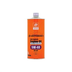 Моторное масло AUTOBACS 5w-40 engine oil api sp/cf synthetic, 1л - фото 14705991