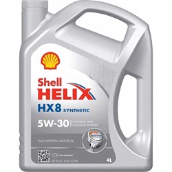 Синтетическое моторное масло Shell Helix HX8 5W-30 SL A3/B4 - фото 14706643