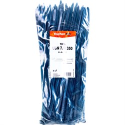 Кабельная стяжка Fischer UBN 7.6X350 УСТОЙЧИВАЯ К УФ. - фото 14707680