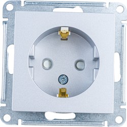 Одноместный механизм розетки Systeme Electric ATLAS DESIGN - фото 14709148