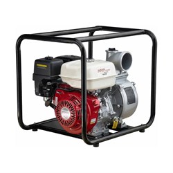Бензиновая мотопомпа HND WP 40x2C с двигателем Honda - фото 14709208