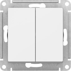 Двухклавишный механизм выключателя Systeme Electric ATLAS DESIGN - фото 14710693