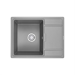 Оборачиваемая кварцевая кухонная мойка GRANULA GR-6503 - фото 14711352